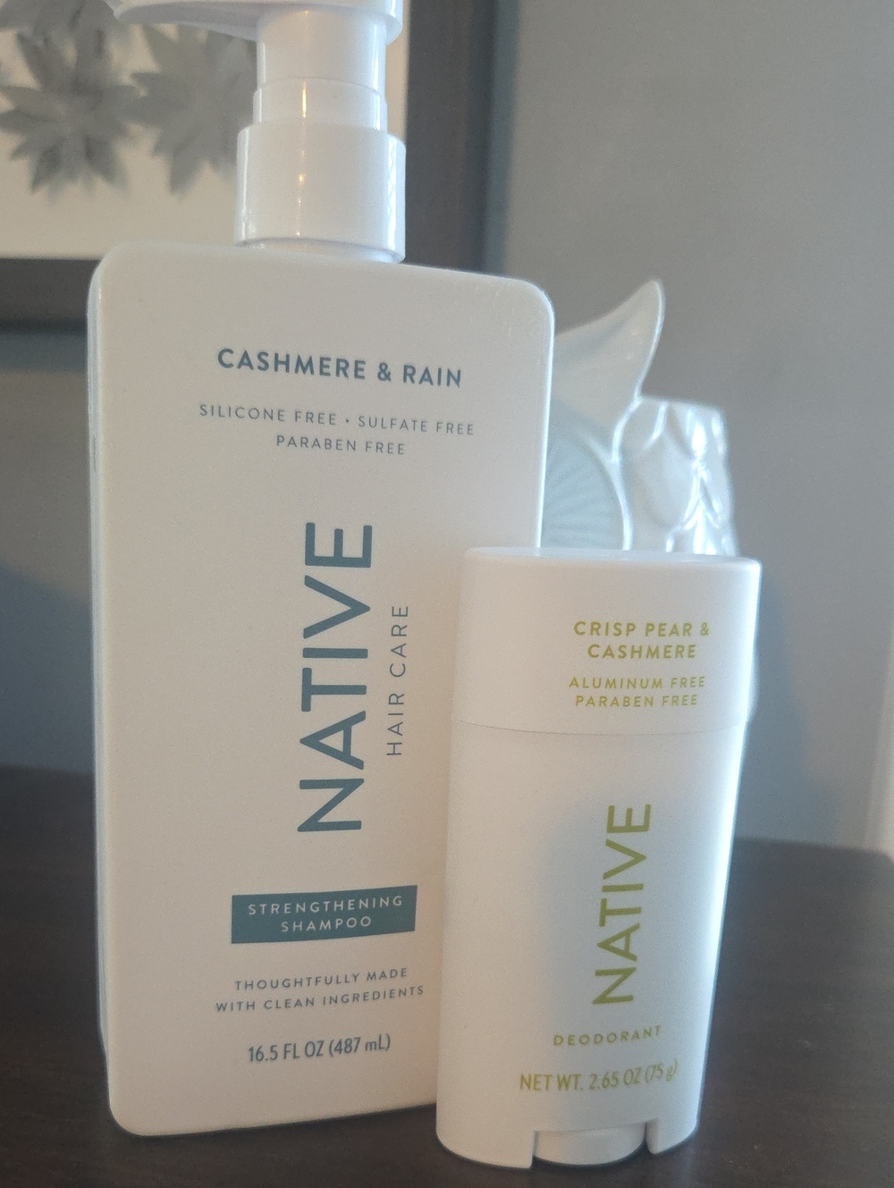 Native Cashmere & Rain Shampoo and Deodorant BUNDLE